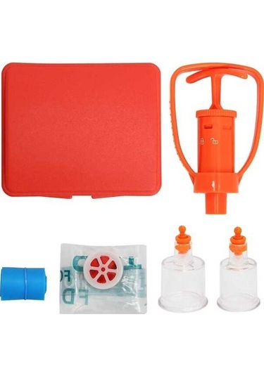 Ebitda Yılan Isırığı Kiti İçin Venom Çıkarıcı, Kamp Yardım Malzemeleri, Kırmızı Kırmızı