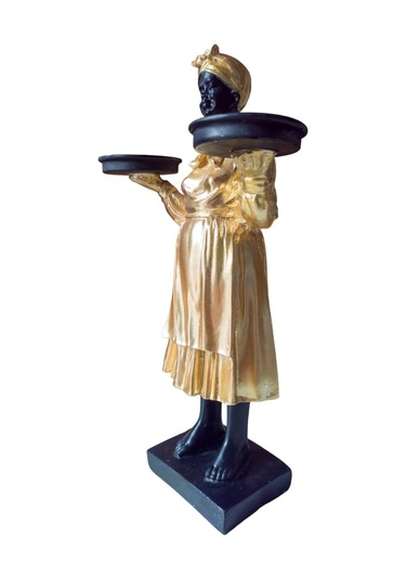 Polyester Altın Tepsili Kadın Arap Bacı