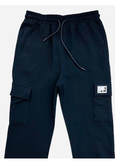 Erkek Çocuk Eşofman Alt-14544 Siyah