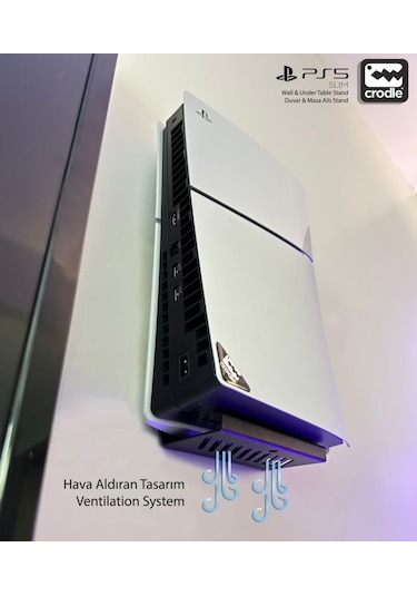 Playstation 5 Slim Duvar Standı Ve Joystick Duvar Standı Gaming Aksesuar