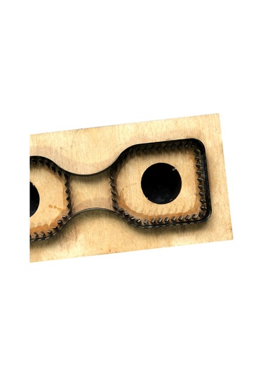 Suntek Çelik Bıçak Ahşap Kalıp Çanta Kayışı Kesme