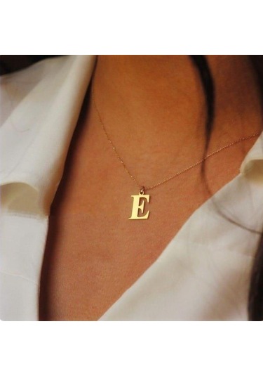 Altın Kolye Altın Harfli Kolye
