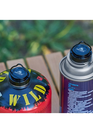 Ise Mount-açık Alüminyum Alaşımlı Gastank Kapağı Taşınabilir-siyah Siyah