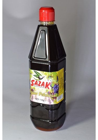 Sazak Doğal Katkısız Ev Yapımı Üzüm Pekmezi 1 KG