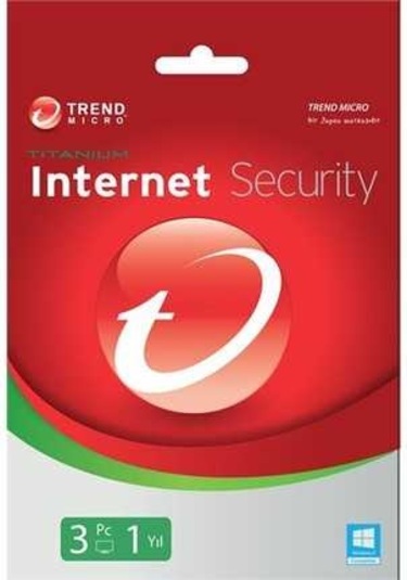 Trendmicro Titanium Internet Security 3 Kul. 1 Yıl