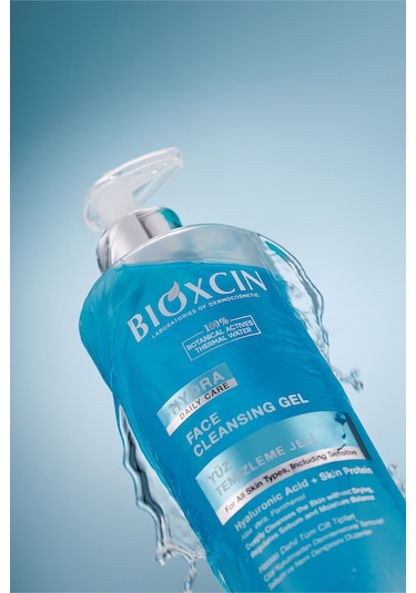 Bioxcin Hydra Kuru Ve Hassas Ciltler İçin Yüz Temizleme Jeli 500 ml - Hyalüronik Asit, Aloe Vera, Pantenol