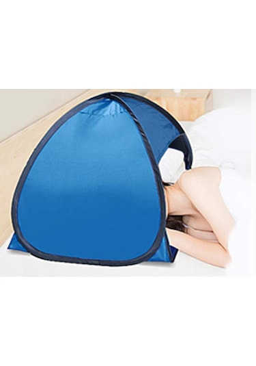 Dolıty Plaj Çadırı Bahçe Güneş Gölgelik Ekran Gölge Uv Koruyucu Siyah Bant Mavi 1 Çok Renkli