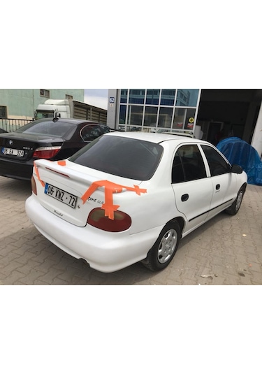 Hyundai Accent Yumurta Kasa Işıklı Spoiler - otaksan tuning