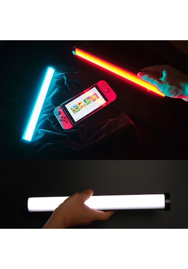 Gdx TB-30 RGB LED Tüp Işık Seti (1 Adet Işık Ayağı  + 1 Adet Top Kafa)