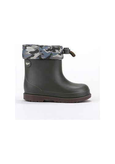 Igor Bimbi Camo Çocuk Kaki Haki Yağmur Çizmesi W10212-042 Haki