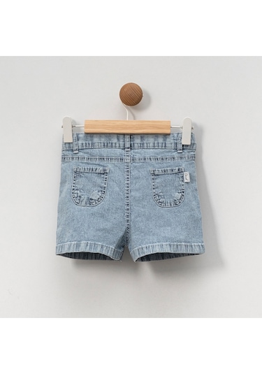 Overdo Kids Kız Çocuk 5-8 Yaş Kot Şort Çok Renkli