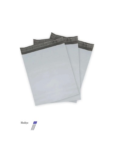 Cepsiz Büyük Boy Kargo Poşeti 35x45+5 Cm - 200 Adet 40+40 80 Mikron