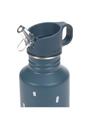 Lassig Happy Prints Çelik Matara Midnight Blue 500ml Mavi
