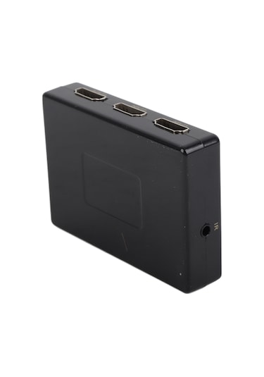 Xindoker 4k 2k Hdmı 3 Giriş 1 Çıkış Seçici, Akıllı Otomatik Ve Uzaktan Kumanda İle Hd Video/audio Dönüştürücü Uzaktan Kumanda Pil Yok