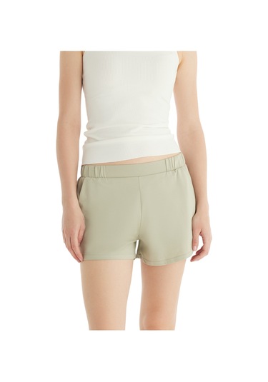 Kadın Şort 51853 - Yeşil