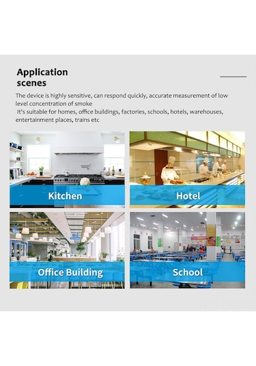 Ranyeek Ev Gaz Alarmı, Wifi Tuya Uygulamalı, Lpg Ve Doğal Gaz Algılayıcı, 70db Sesli Uyarı, 12v Solenoid Valfi, Avrupa Standartı Eu Plug
