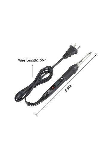 Ganzhoushop Teli Manuel Lehimleme Lehim Lcd Havya Elektrikli Dijital Cımbız Aracı 80w Go