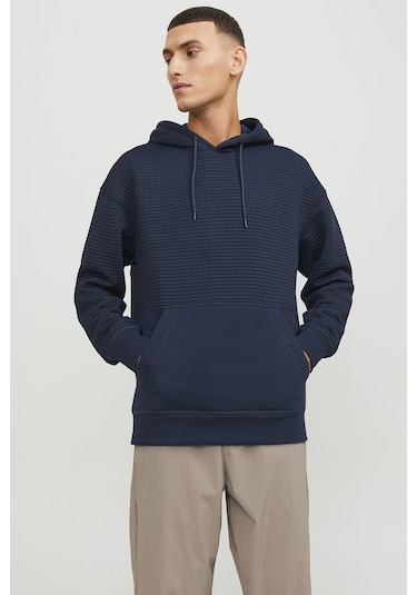 Jack & Jones Erkek Sweat 12245407 Lacivert