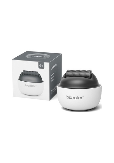 0.75 Bio Rulo G4 Mikroiğne Masajı 1200 Pins Titanyum Iğneler Sakal Saç Büyüme Bakımı Derma Rulo Yüz Cilt Bakımı Dermaroller Ik67f6 Çok Renkli