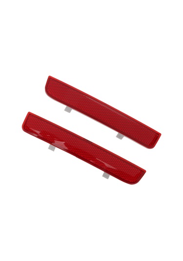 Reedark Arka Tampon Reflektör Lr006348 Lr006349 Xff000021 Xff000031 - Range Rover L322 2002-2012 Ve Freelander 2 L359 2006-2015 Uyumlu, Abs Malzeme, Güvenli Sürüş İçin Görünürlük Artırıcı