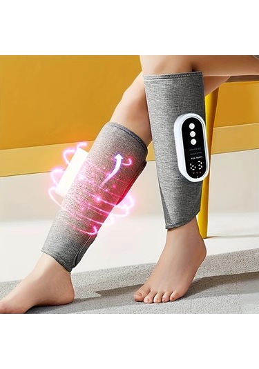 Dashanshop Pink Isitmali Elektrikli Bacak Masaj Aleti Usb Sarjli 3 Yogunluk Seviyesi 3 Isi Ayarı Sevimli Hediye Altın