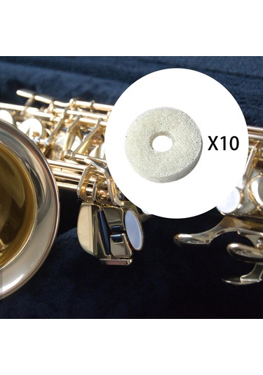 Homyl 10 Adet Parmak Düğmeleri Keçe Rondelalar, Yastık,