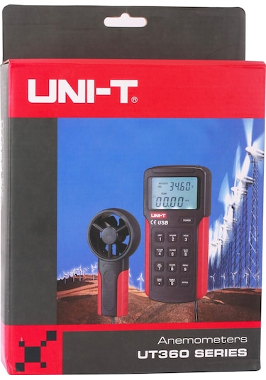 Uni-T UT362 Rüzgar Hızı Ölçer Dijital Anemometre