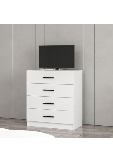 Kale Tv Çekmece Modül-beyaz