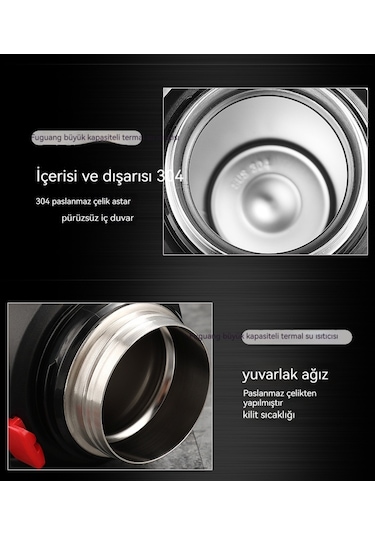 Büyük Kapasite Çıkışındaki Yolculuklardaki Saldırı Bardağı - Siyah