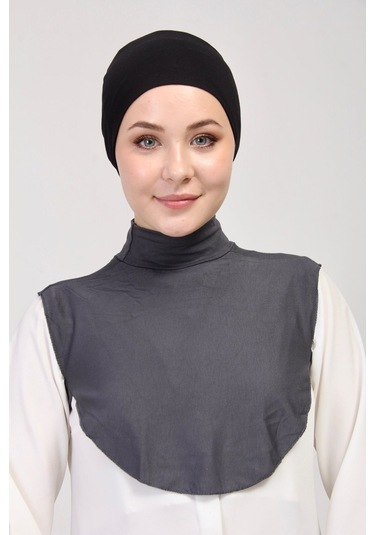 Düz Balıkçı Yakalı Kurtarıcı Boyunluk Füme