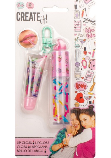 Create It Kokulu Dudak Parlatıcısı Anahtarlık Seti - Kalp