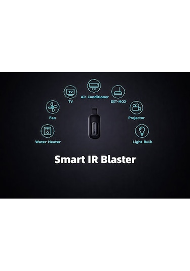 Apple Uyumlu iOS Akıllı Kızılötesi Uzaktan Kumanda Adaptörü Kablosuz Ir Blaster