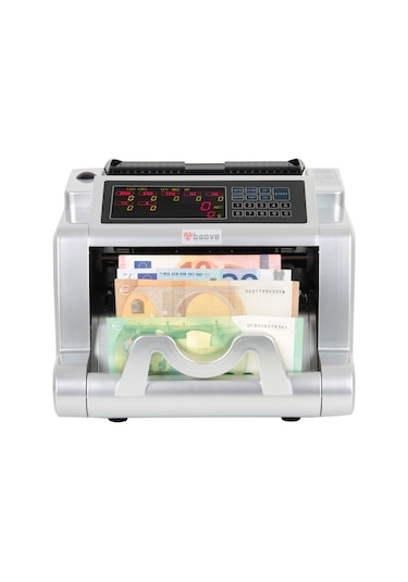Baove GB8100 Karışık Para Sayma Makinesi Sahte  Para Yakalama TL- Euro- Usd + Müşteri Ekranı