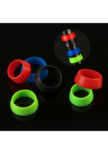 Sones 10 Adet Dağ Bisikleti Sele Borusu Su Geçirmez Toz Geçirmez Kılıf, Renk: 30-35 Mm İçin Mavi