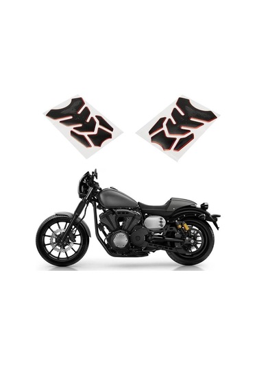 Siyah Rahat Ped Çıkartmaları Kaput Karbon Fiberi Koruyun