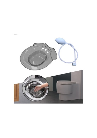 Pazly Suntek Klozet Kapağı Için Sitz Banyosu - Duş Odası Için Pratik Çözüm Diğer