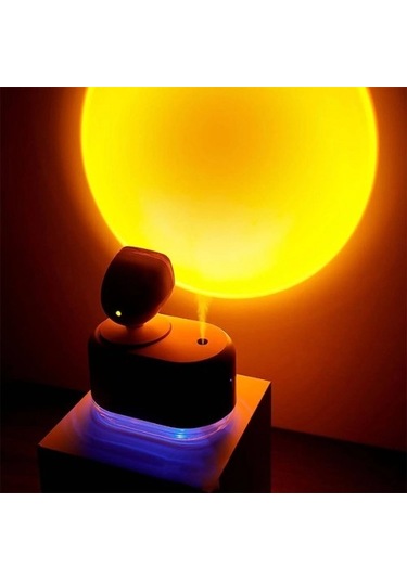 Gün Batımı Lambalı Hava Nemlendiricisi