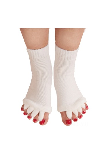 Monyee Orta Bilek Ayarli Ayak Parmagi Ayiran Sukunculu Duzeltici Suketli Yoga Coraplari - Ayak Yorgunlugunu Alir, Basinc Dagilimini Duzenler Diğer