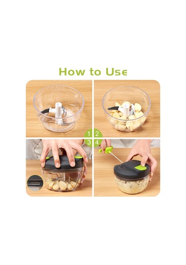 Bağcıklı Manuel Gıda Doğrayıcı A'a Diğer