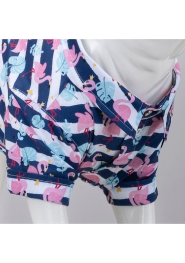 Flamingo Küçük Ve Orta Irk Köpek Gömleği