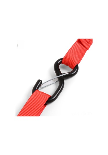 Geekyou Turuncu 3 Metreli Poliester Kancalı Ratchli Taşıma İlişkilat Bandı - 0.8t Yük Kapasitesi, Çok Amaçlı Yük Sabitleyici