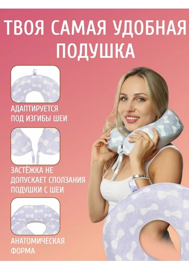 Mıland Uçak İçin Hafıza Köpüklü Boyun Seyahat Yastığı 172748521