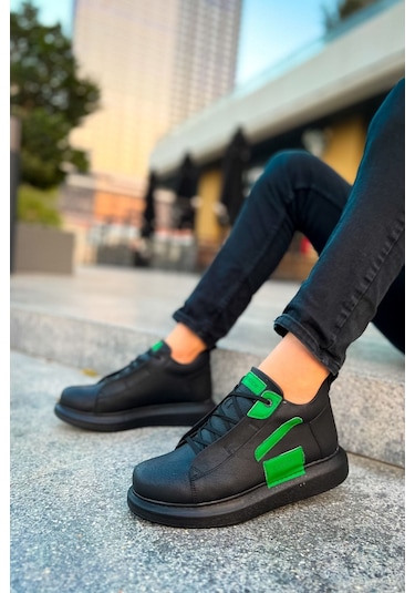 Ch131 Gst Frogner Erkek Bot Sıyah / Yesıl 001