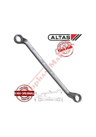 Altaş 21x23mm Yıldız Anahtar