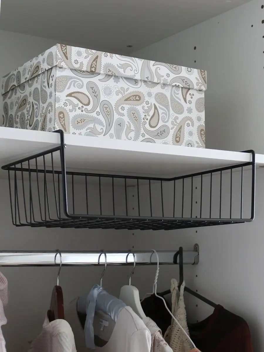 Domersi Mutfağa Metal Askılı Depolama Sepeti 75744275 Siyah