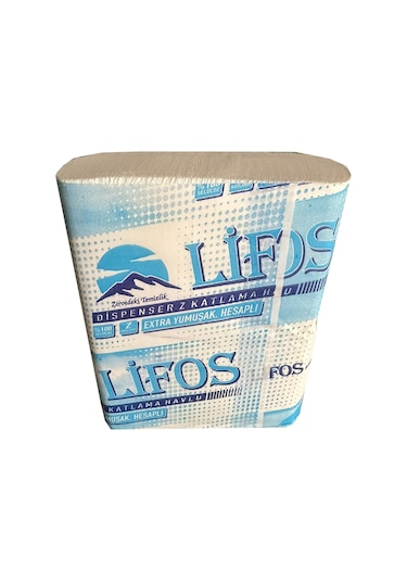 Lifos Dispenser Kağıt Havlu Z Katlama 2 Kat 12 x 150'li