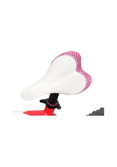 Homyl Çocuk Bisikleti Sele Tamir Parçaları Hafif Erkek Ve Kız Kalınlaştırılmış Beyaz Pembe