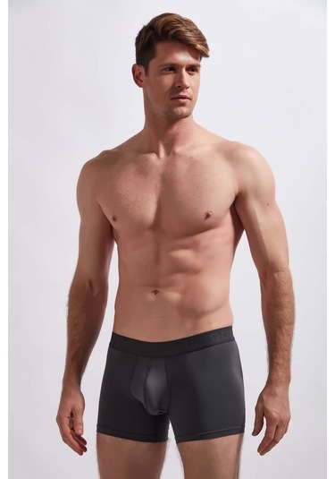 Josejuan 3'Lü Erkek Boxer Koton Likralı Yazılı Lastik 1011