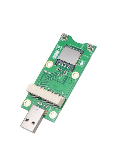 Springsun Mini Pcı-e'den Usb'ye Dönüştürücü Kart - Sım Kart Desteği İle 3g/4g Modül Geliştirme Ve Test Aracı