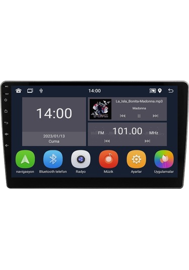 Peugeot 407 Android Multimedya Sistemi 2004-2008 Crv-4812xd 9"